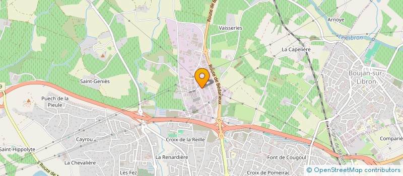 localisation de l'entreprise MECA-BL à BEZIERS