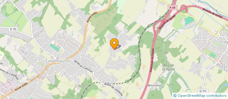 localisation de l'entreprise MECA CAUJOLLE SERVICE  CASTELMAUROU