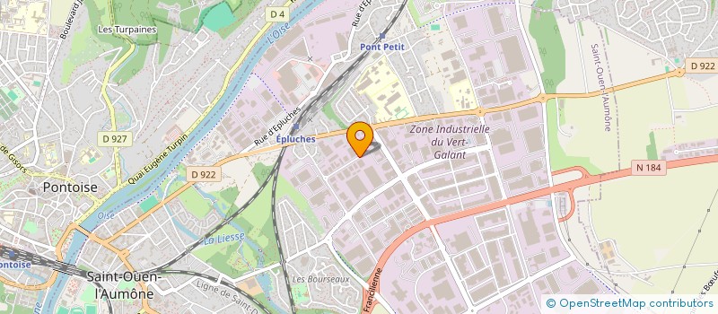 localisation de l'entreprise MECA-CLUB à SAINT-OUEN-L'AUMONE