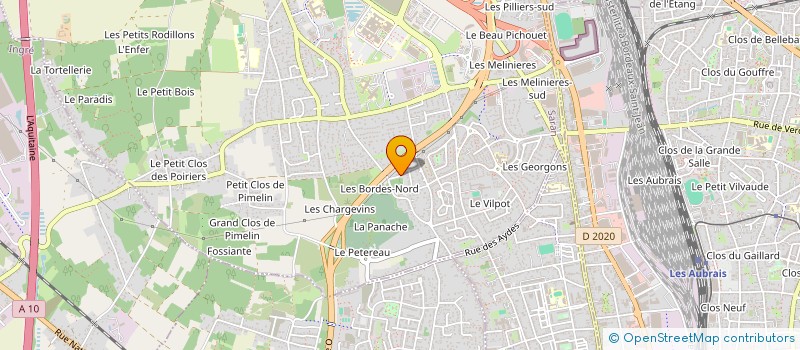 localisation de l'entreprise MECA CONCEPT 45  SARAN