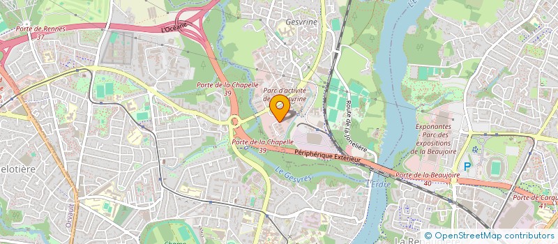 localisation de l'entreprise MECA CRIC SERVICE  LA CHAPELLE-SUR-ERDRE