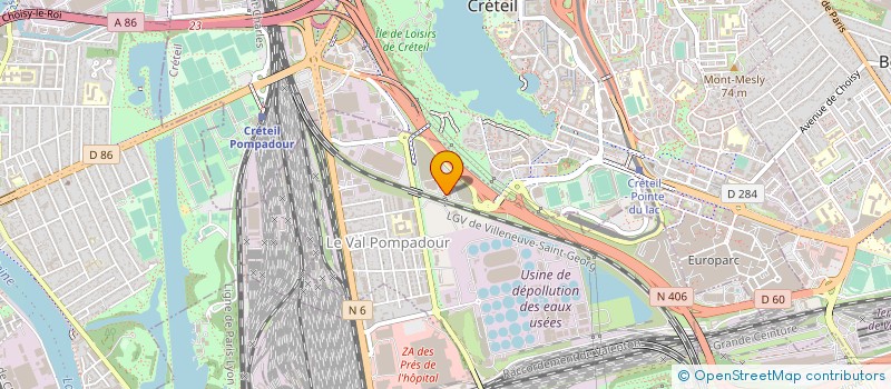 localisation de l'entreprise MECA DECOR  VALENTON