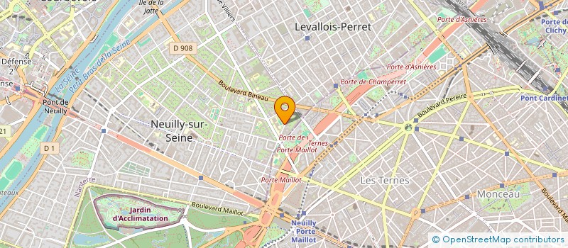 localisation de l'entreprise MECA-DEPOL à NEUILLY-SUR-SEINE