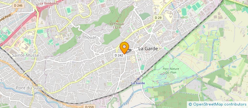 localisation de l'entreprise MECA DOC à LA GARDE