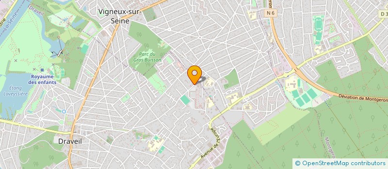 localisation de l'entreprise MECA DOM à DRAVEIL