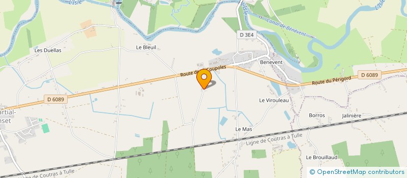 localisation de l'entreprise MECA DT à SAINT-MARTIAL-D'ARTENSET