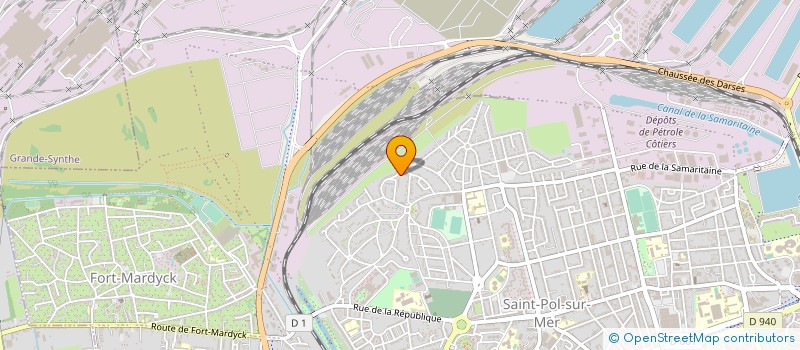 localisation de l'entreprise MECA ELEC AUTO 59 à DUNKERQUE