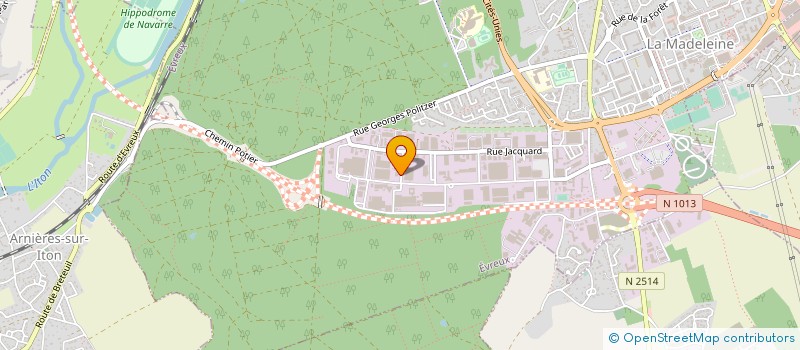 localisation de l'entreprise MECA EURE à EVREUX