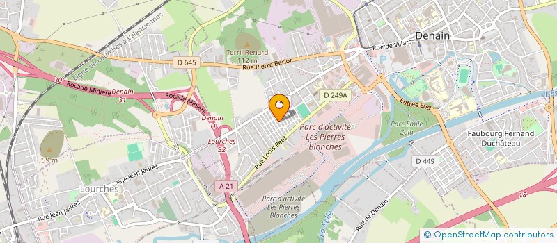 localisation de l'entreprise MECA-EXCELL à DENAIN
