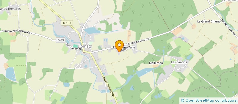 localisation de l'entreprise MECA EXPERT  DOMATS