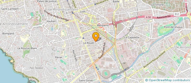 localisation de l'entreprise MECA FORMATION à MARSEILLE