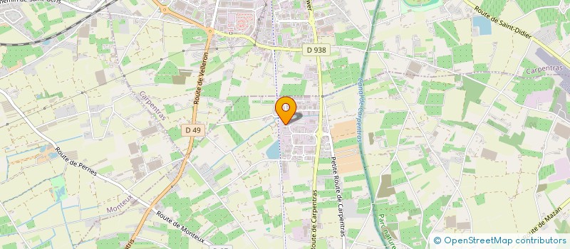 localisation de l'entreprise MECA G 84 à PERNES-LES-FONTAINES