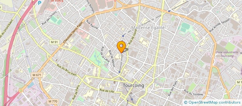 localisation de l'entreprise MECA GESTION à TOURCOING