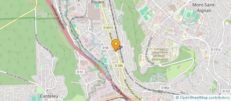 localisation de l'entreprise MECA GP à DEVILLE-LES-ROUEN