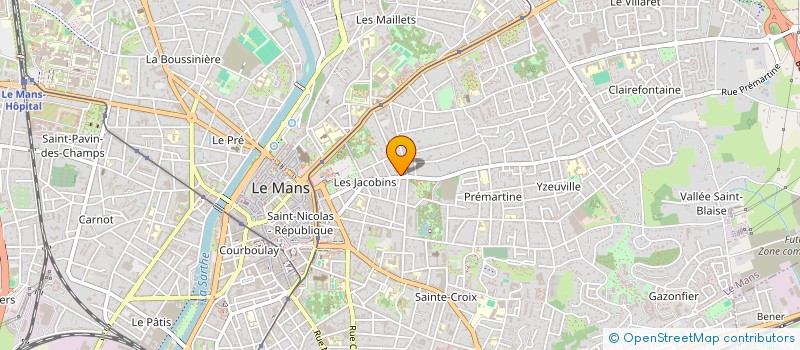 localisation de l'entreprise MECA GREEN HOLDING à LE MANS