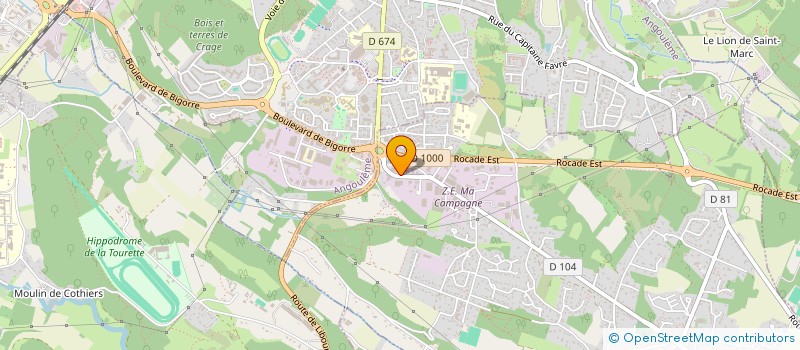 localisation de l'entreprise MECA GT à PUYMOYEN