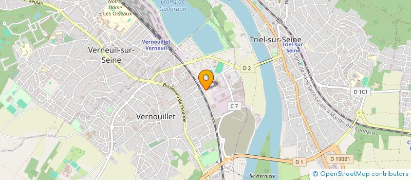 localisation de l'entreprise MECA HOLDING à VERNOUILLET