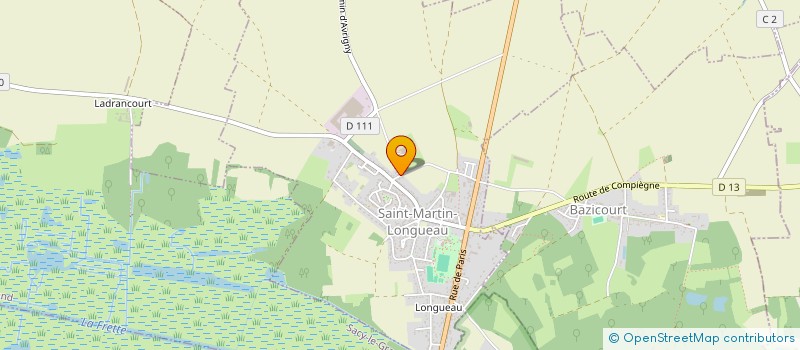 localisation de l'entreprise MECA HOLDING  SAINT-MARTIN-LONGUEAU