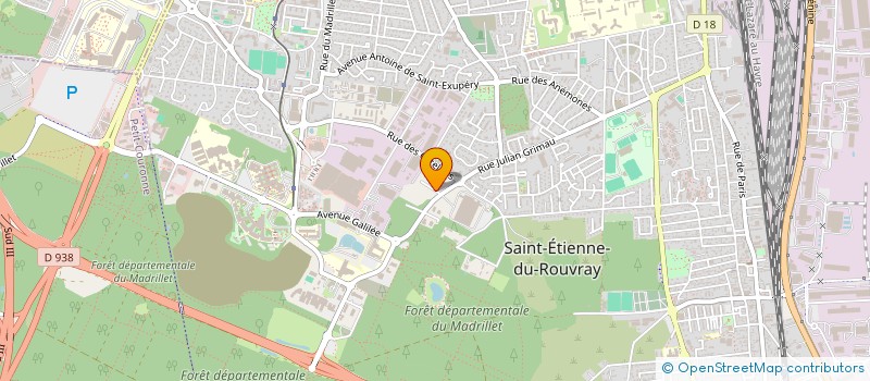 localisation de l'entreprise MECA HP à SAINT-ETIENNE-DU-ROUVRAY
