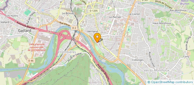 localisation de l'entreprise MECA IMMO à ANNEMASSE