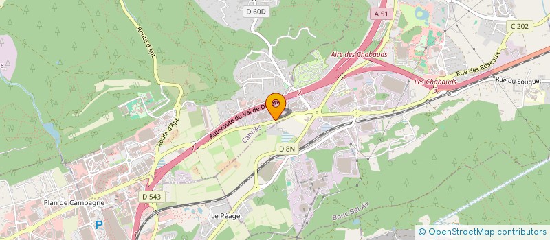 localisation de l'entreprise MECA INGENITECH à CABRIES