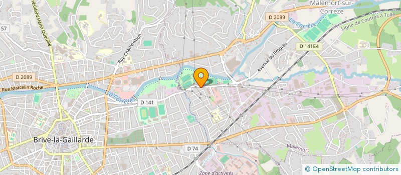 localisation de l'entreprise MECA JARDIN  MALEMORT