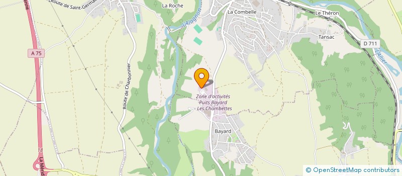 localisation de l'entreprise MECA JB à AUZAT-LA-COMBELLE