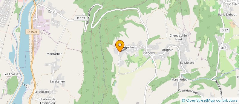 localisation de l'entreprise MECA LOISIRS  PARVES ET NATTAGES