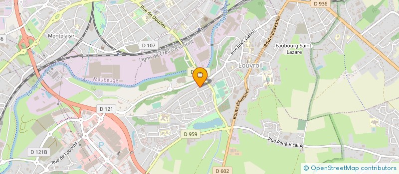 localisation de l'entreprise MECA MACHINES-OUTILS à LOUVROIL