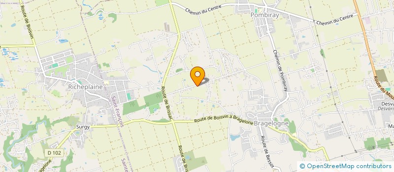 localisation de l'entreprise MECA MANUTENTION SERVICES  SAINT-FRANCOIS