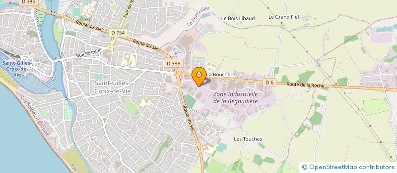 localisation de l'entreprise MECA MARINE à SAINT-GILLES-CROIX-DE-VIE