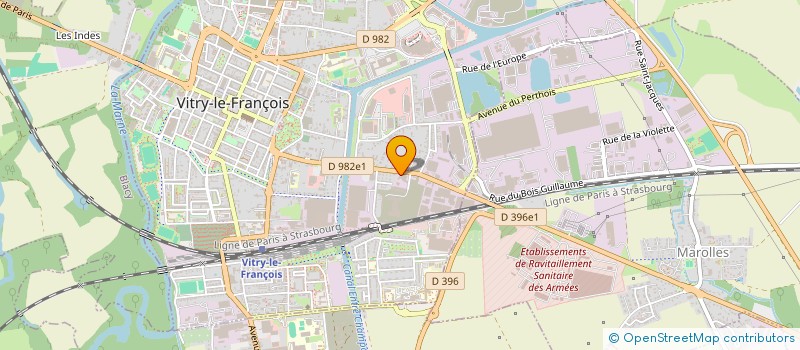 localisation de l'entreprise MECA MIKEY à VITRY-LE-FRANCOIS