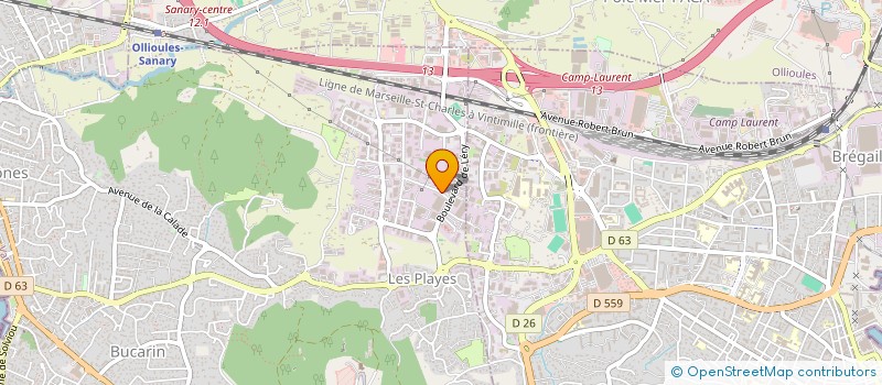 localisation de l'entreprise MECA MINUTES 83  SIX-FOURS-LES-PLAGES