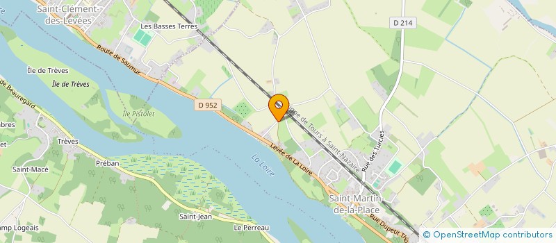 localisation de l'entreprise MECA'NONO  GENNES-VAL-DE-LOIRE