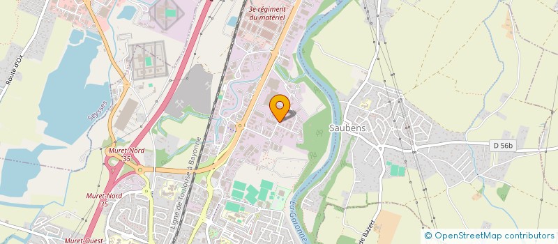 localisation de l'entreprise MECA PARTICIPATION  MURET