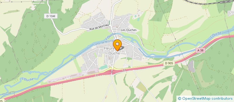 localisation de l'entreprise MECA PASSION 21  VELARS-SUR-OUCHE