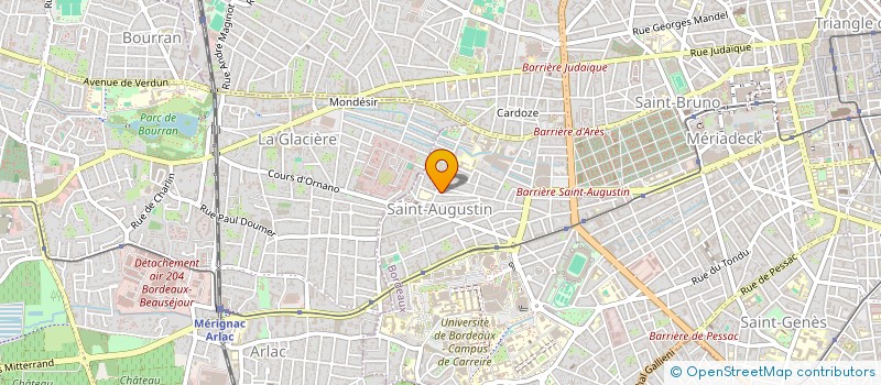 localisation de l'entreprise MECA-PASSION  BORDEAUX