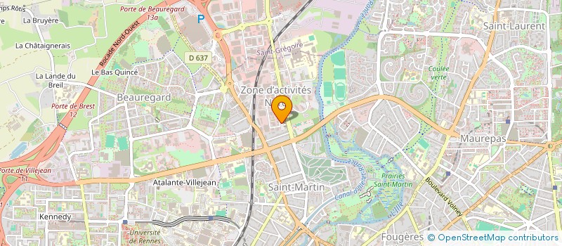 localisation de l'entreprise MECA PLUS à RENNES