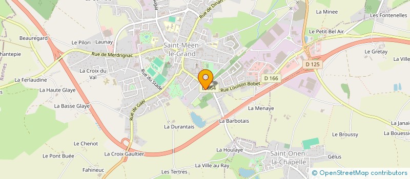 localisation de l'entreprise MECA PRESTA 35  SAINT-MEEN-LE-GRAND