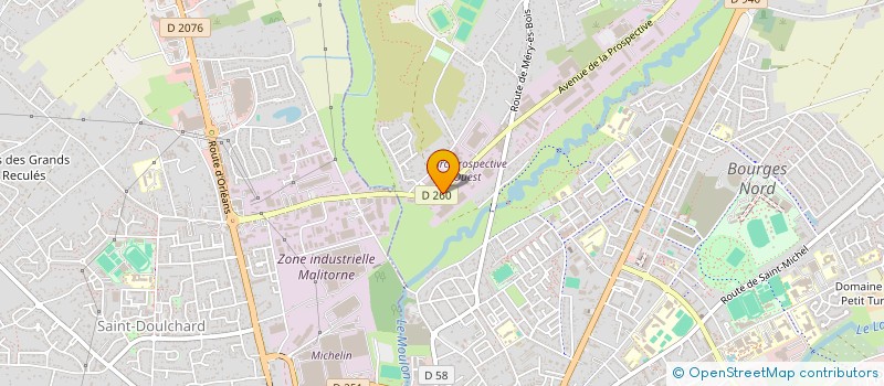 localisation de l'entreprise MECA-PROTO à BOURGES