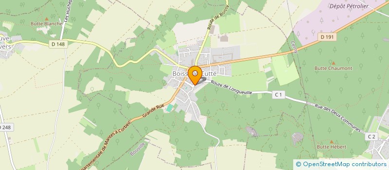 localisation de l'entreprise MECA-PROX  BOISSY-LE-CUTTE