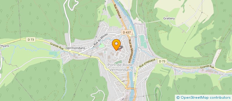 localisation de l'entreprise MECA-ROIDE à PONT-DE-ROIDE-VERMONDANS