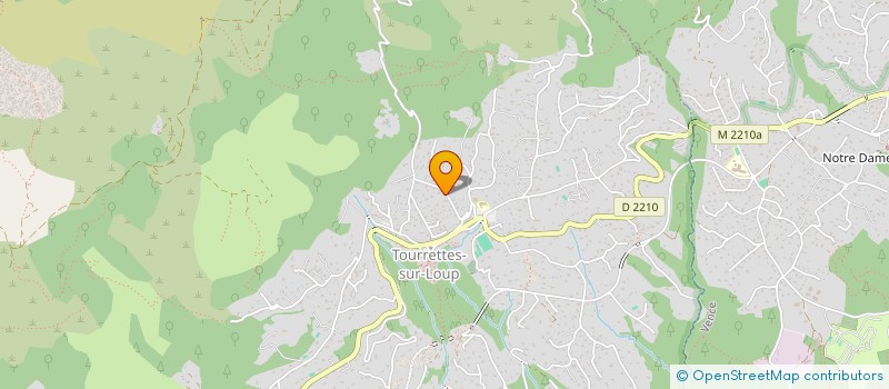 localisation de l'entreprise MECA ROSSO à TOURRETTES-SUR-LOUP