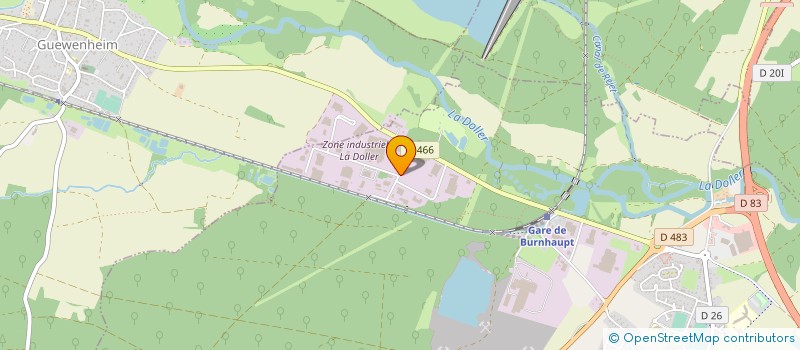 localisation de l'entreprise MECA SERVICE à BURNHAUPT-LE-HAUT