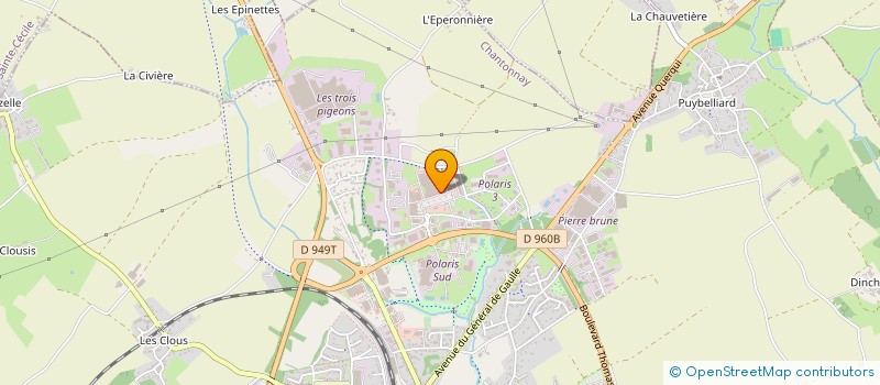 localisation de l'entreprise MECA SERVICE  CHANTONNAY