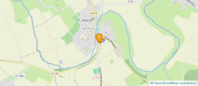 localisation de l'entreprise MECA SERVICE  NOMENY