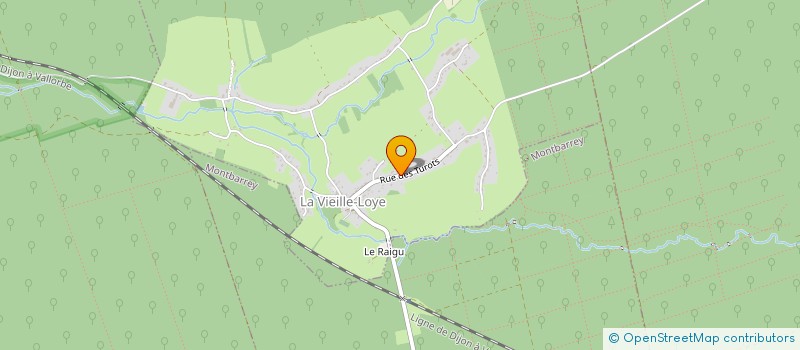 localisation de l'entreprise MECA-SERVICE  LA VIEILLE-LOYE