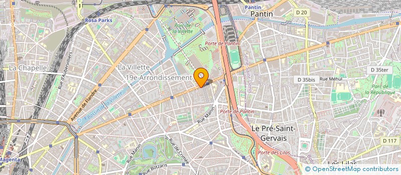 localisation de l'entreprise MECA SOUD SERVICE à PARIS
