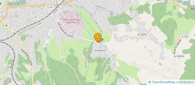localisation de l'entreprise MECA-SOUDE 19 à COSNAC