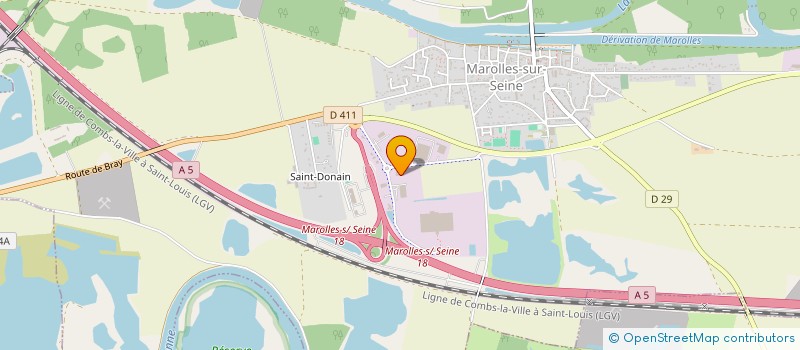 localisation de l'entreprise MECA SUD à MAROLLES-SUR-SEINE